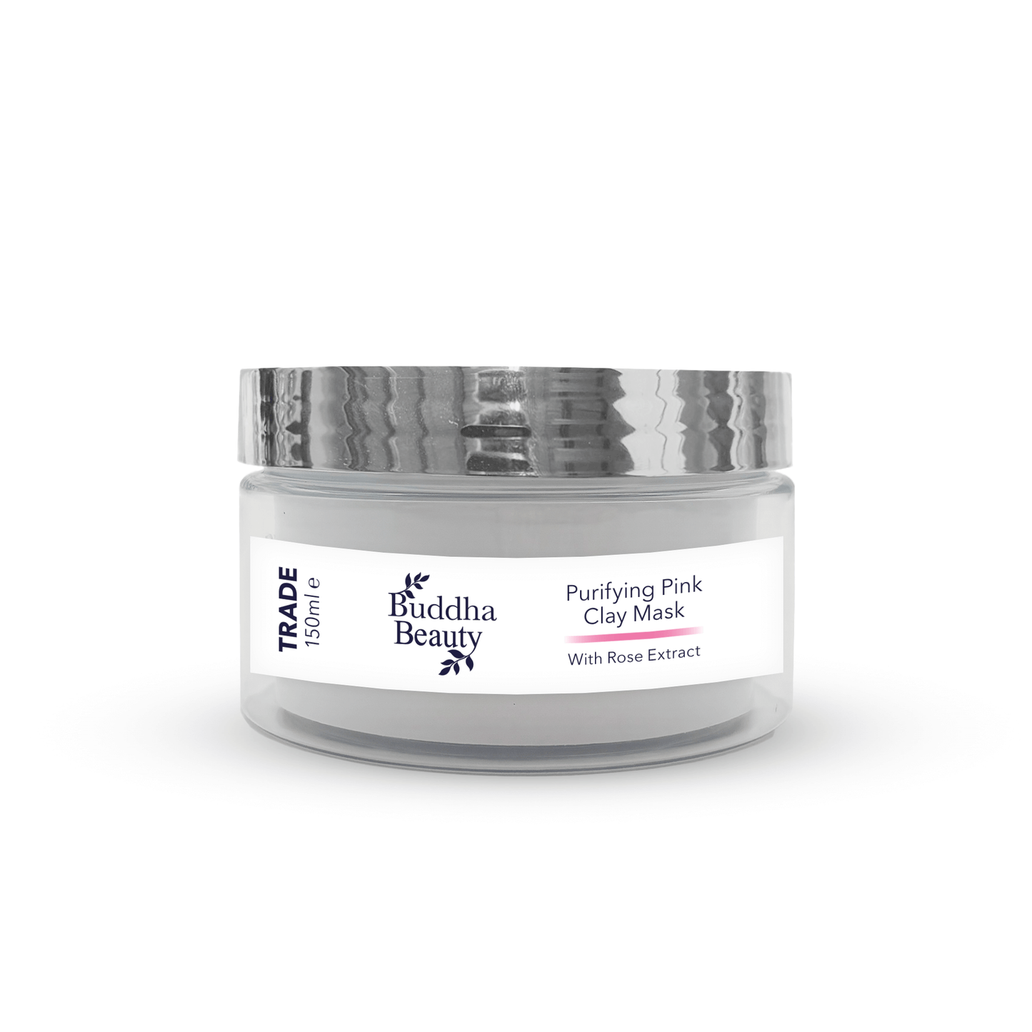Purifying Pink Clay Mask with Rose | Buddha Beauty Trade - ownlabelskincare