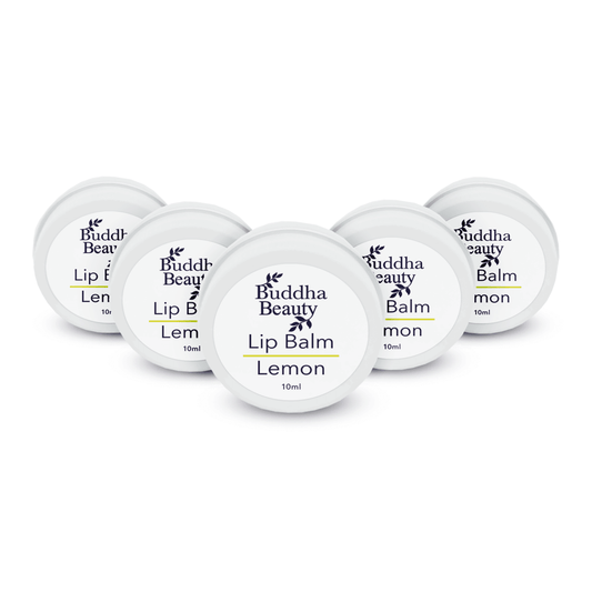 Lemon Lip Balm | Buddha Beauty Label 5 x 10ml