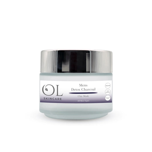 Mens Bamboo Charcoal Detox Clay Mask | Own Label - ownlabelskincare