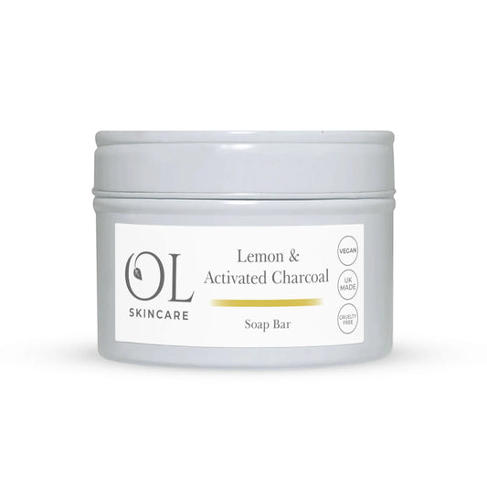 Lemon & Activated Charcoal Soap | White Label Skincare - ownlabelskincare