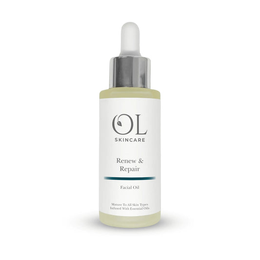 Renew & Repair Facial Oil | Mature Skin | White Label Skincare - ownlabelskincare