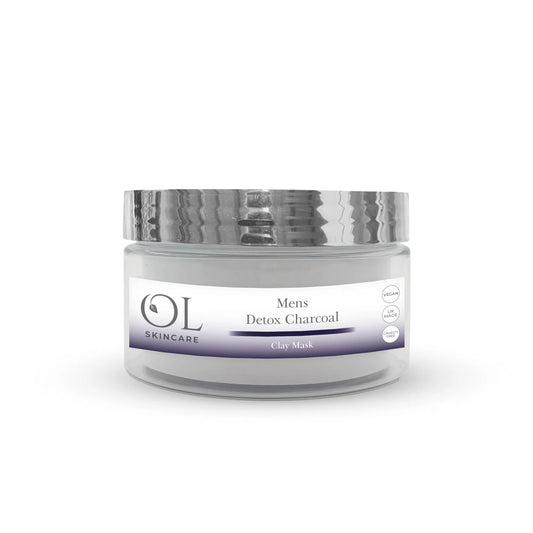 Mens Bamboo Charcoal Detox Clay Mask | Own Label - ownlabelskincare