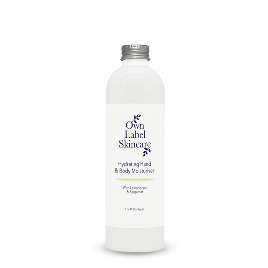 Lemongrass & Bergamot Body Lotion | White Label Skincare