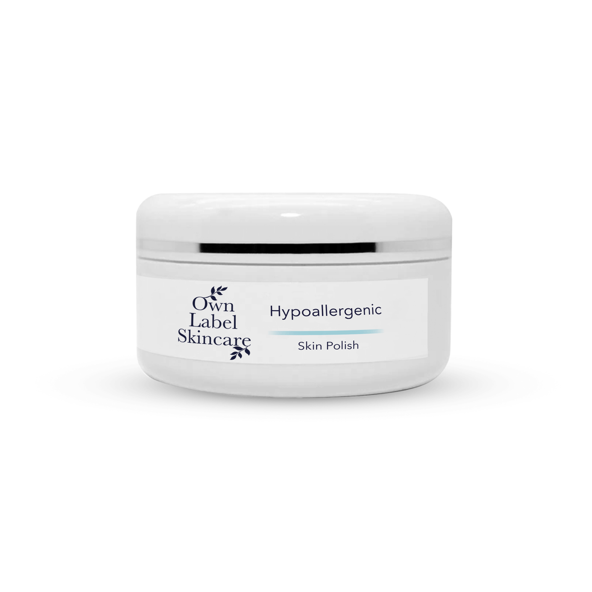 Hypoallergenic Fragrance Free Facial Scrub White Label Skincare