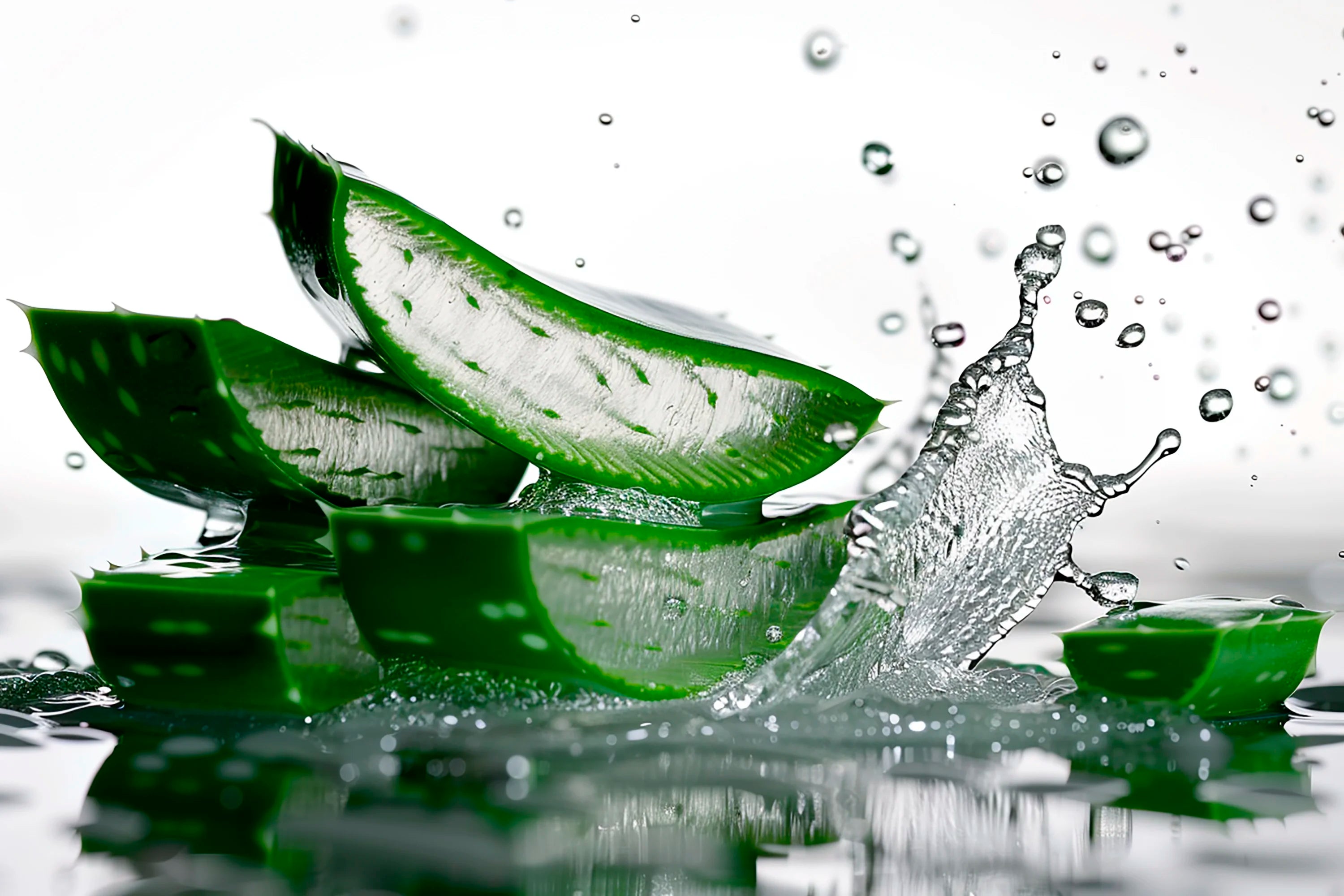 aloe-vera-pieces-in-a-warer-splash
