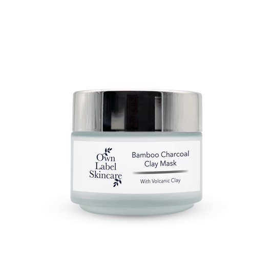 Bamboo Charcoal Clay Mask | White Label Skincare - ownlabelskincare