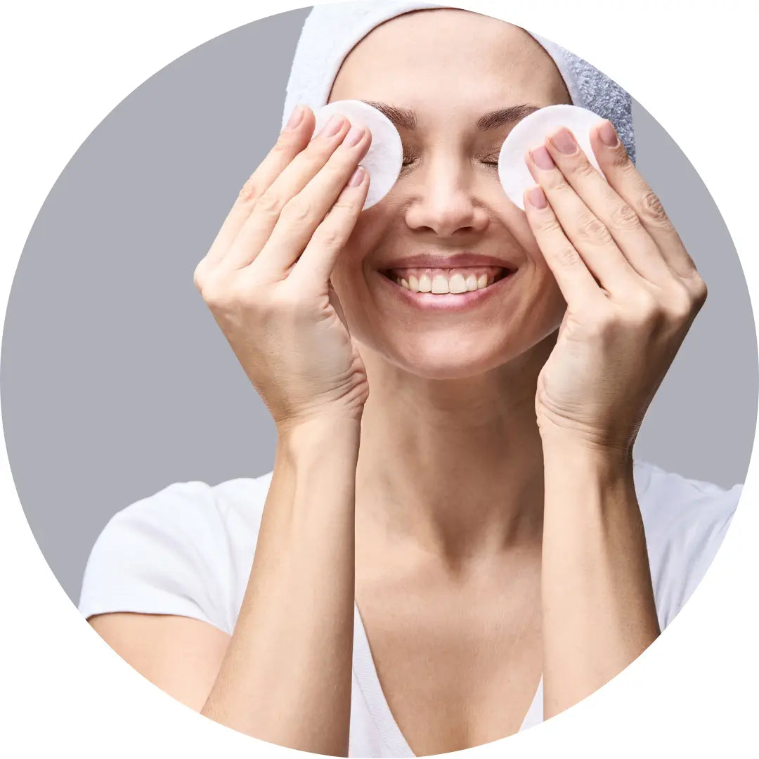 Woman Using buddha beauty cleansing balm