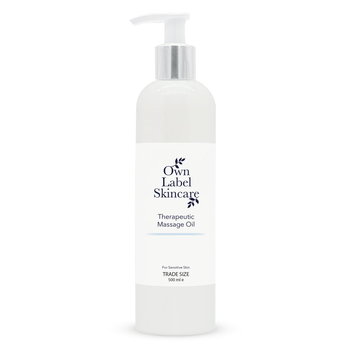 Fragrance Free Therapeutic Massage Oil | White Label Skincare - ownlabelskincare