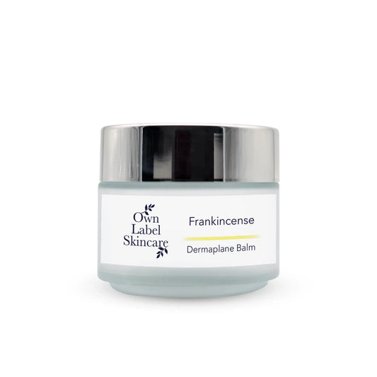 Frankincense Dermaplane Balm | White Label Skincare - ownlabelskincare