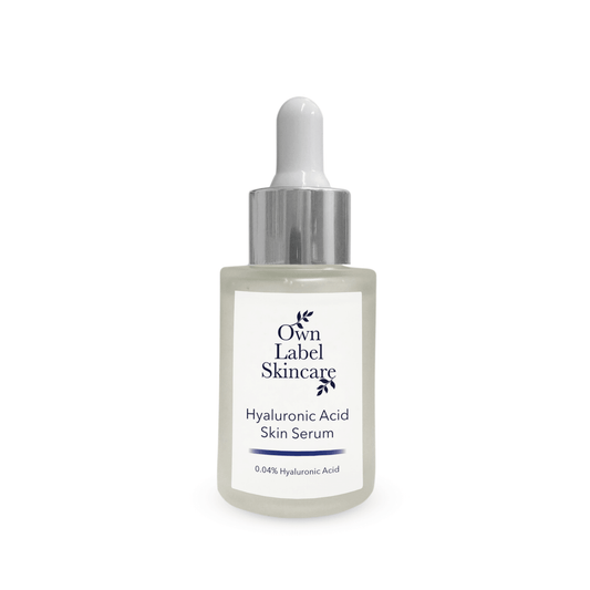Hyaluronic Acid Facial Serum 0.04% | White Label Skincare - ownlabelskincare