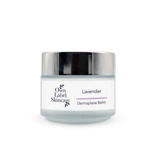 Lavender Dermaplane Balm | White Label Skincare - ownlabelskincare