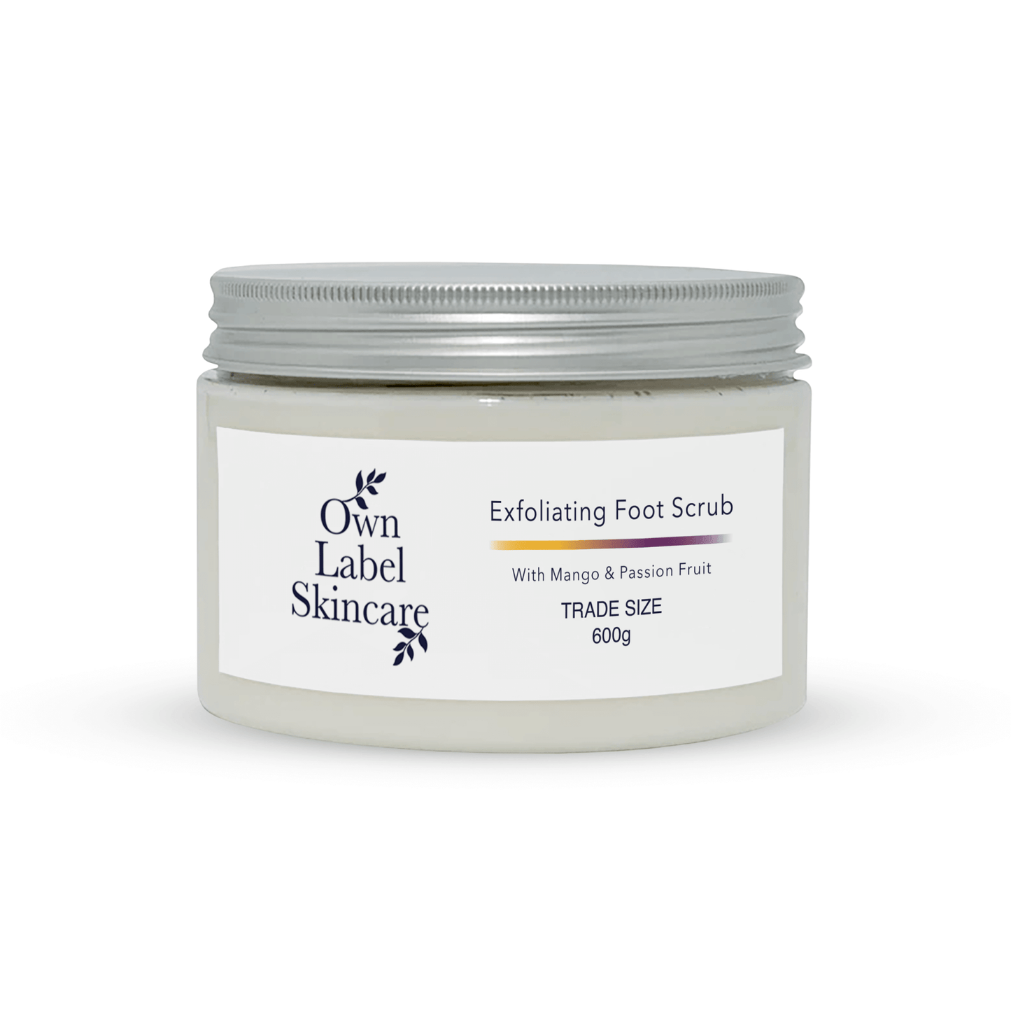 Mango & Passion Fruit Foot Scrub | Own Label - ownlabelskincare
