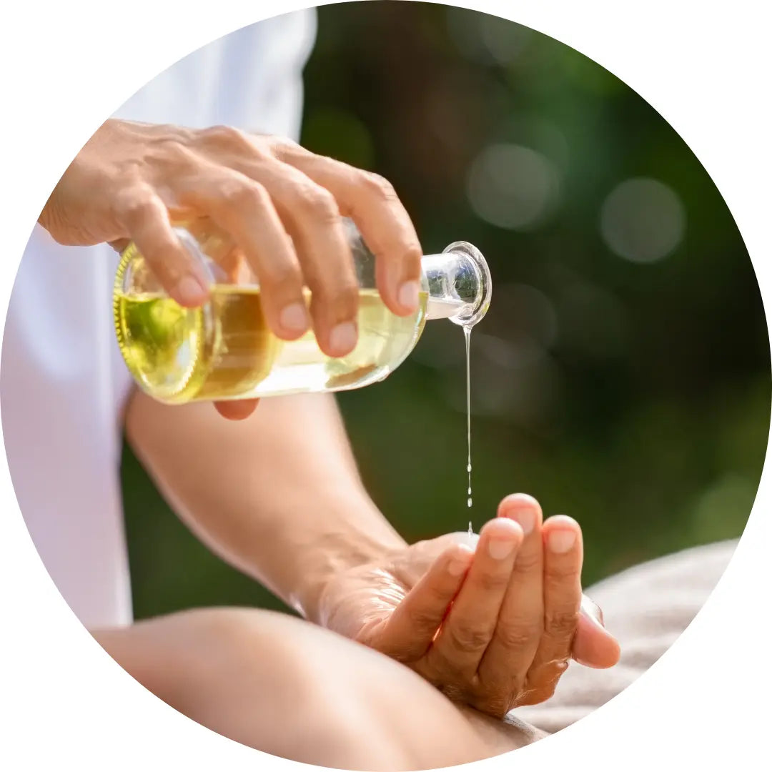 own branded massage oils 