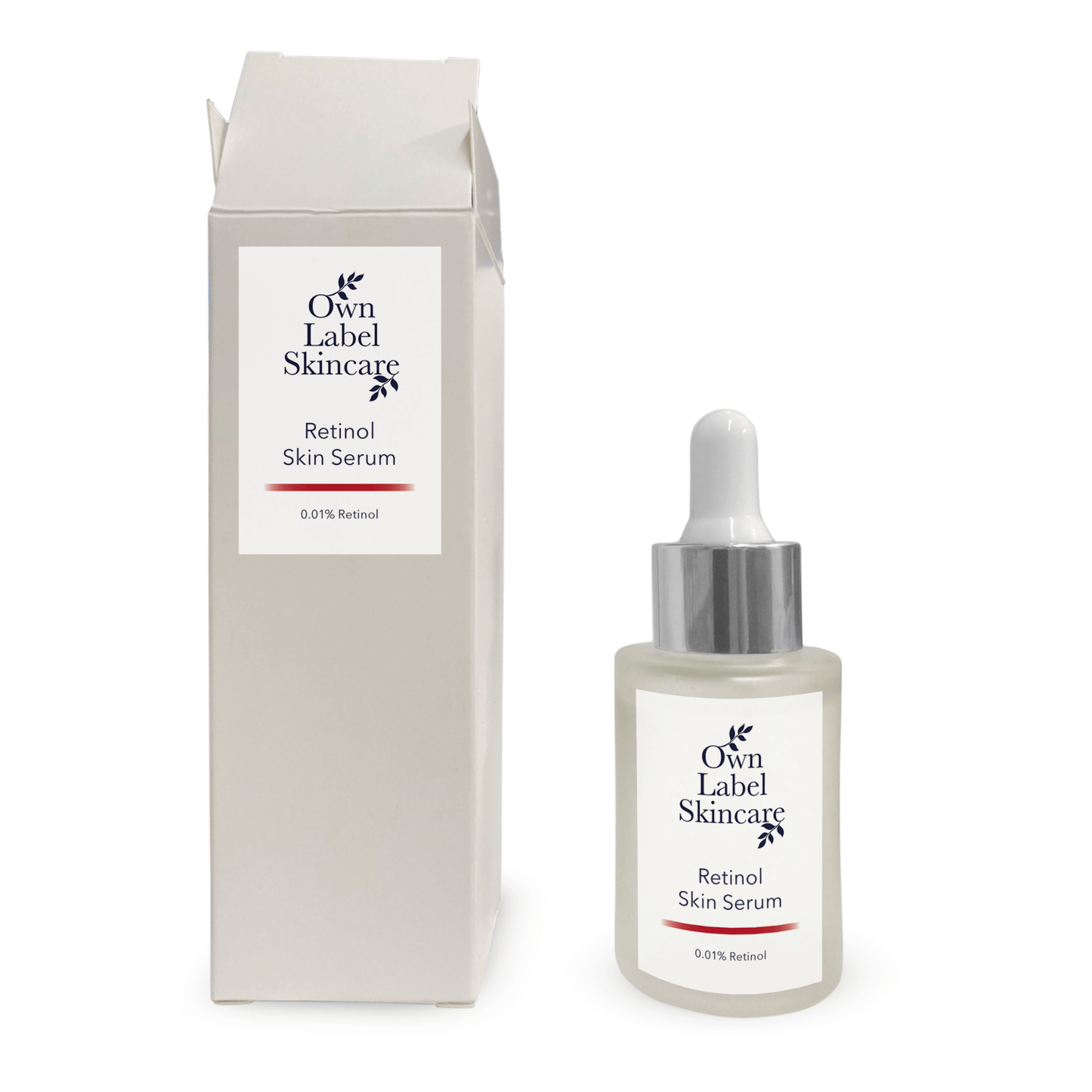 Retinol Facial Serum 0.01% | White Label Skincare - ownlabelskincare
