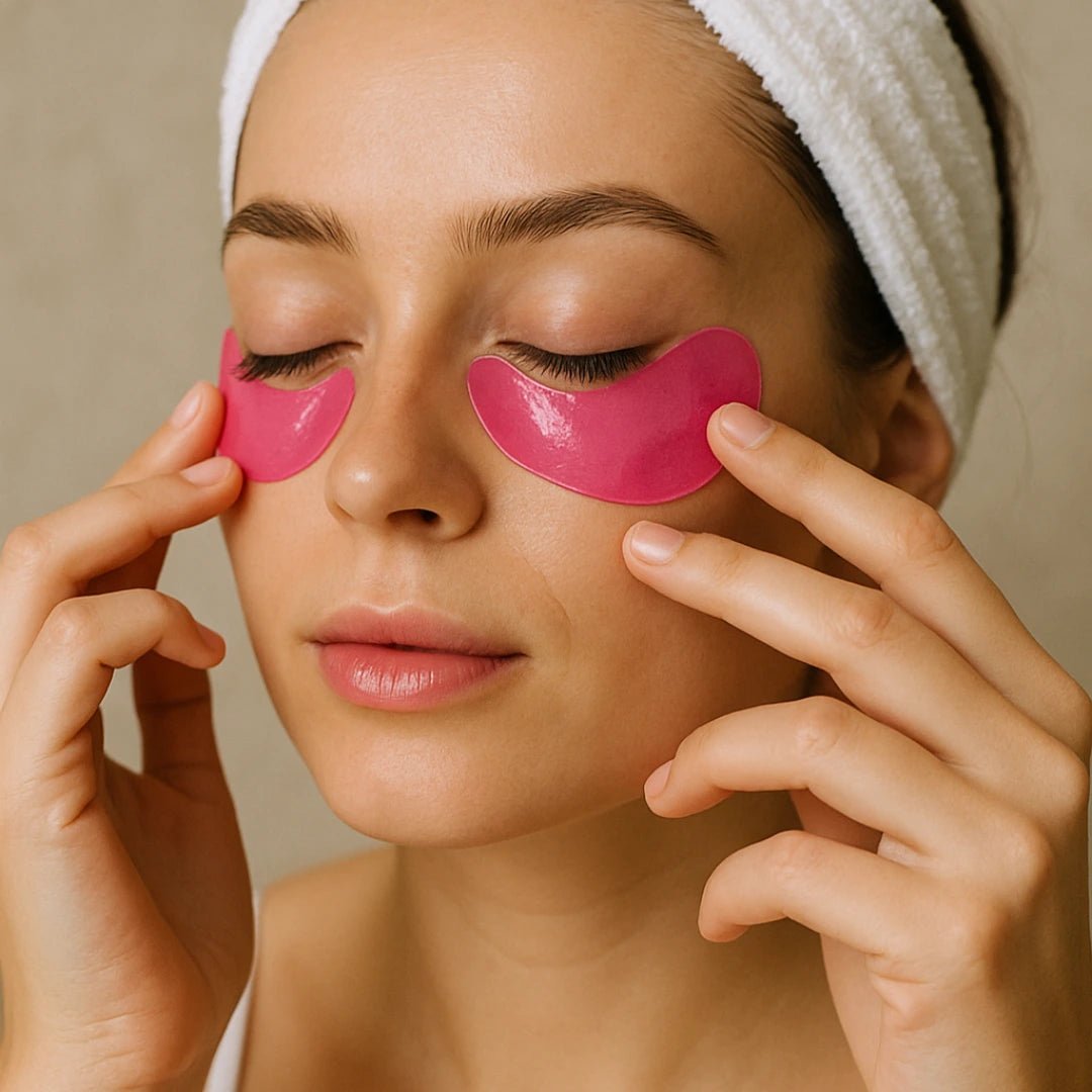 Rose Extract Gel Eye Pads | Revitalising | White Label Skincare - ownlabelskincare