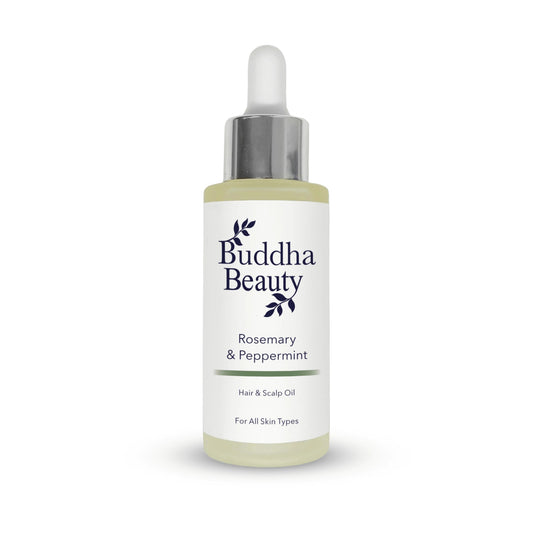 Rosemary & Peppermint Hair Growth Oil | Buddha Beauty - ownlabelskincare