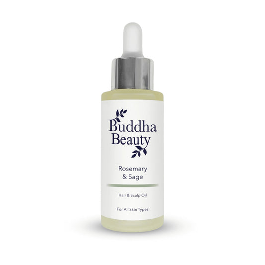 Rosemary & Sage Hair Growth Oil | Buddha Beauty - ownlabelskincare