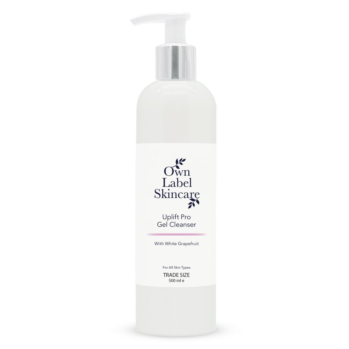 Uplift Pro White Grapefruit Gel Cleanser | White Label Skincare - ownlabelskincare