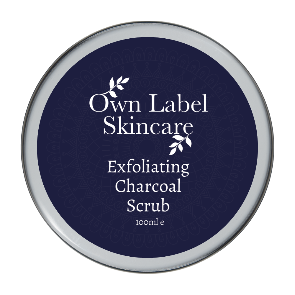Mens Black Charcoal & Liquorice Facial Polish | Own Label Skincare