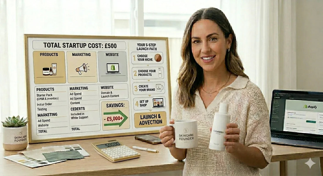 start up costs for white label