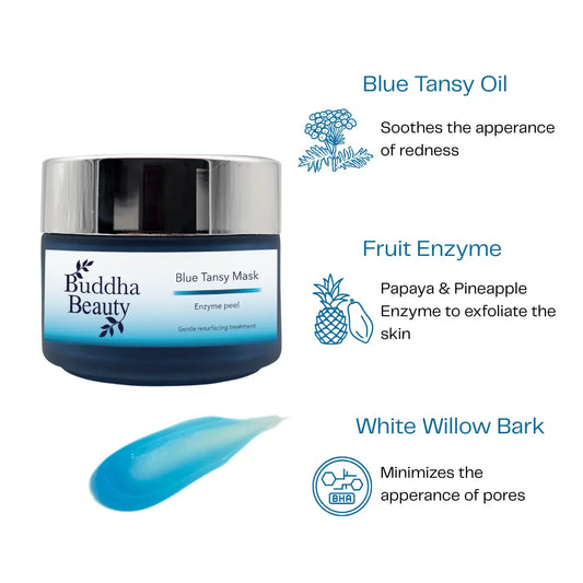 Blue Tansy Enzyme Peel Mask | Buddha Beauty