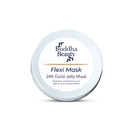 Single Shot 24k FlexiMask. Vegan Face Mask by Buddha Beauty Trade