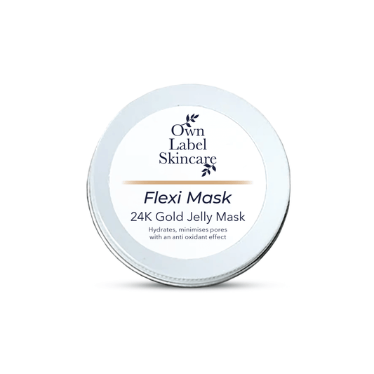 24k Gold Jelly Mask. Own Label Skincare Jelly Face Mask