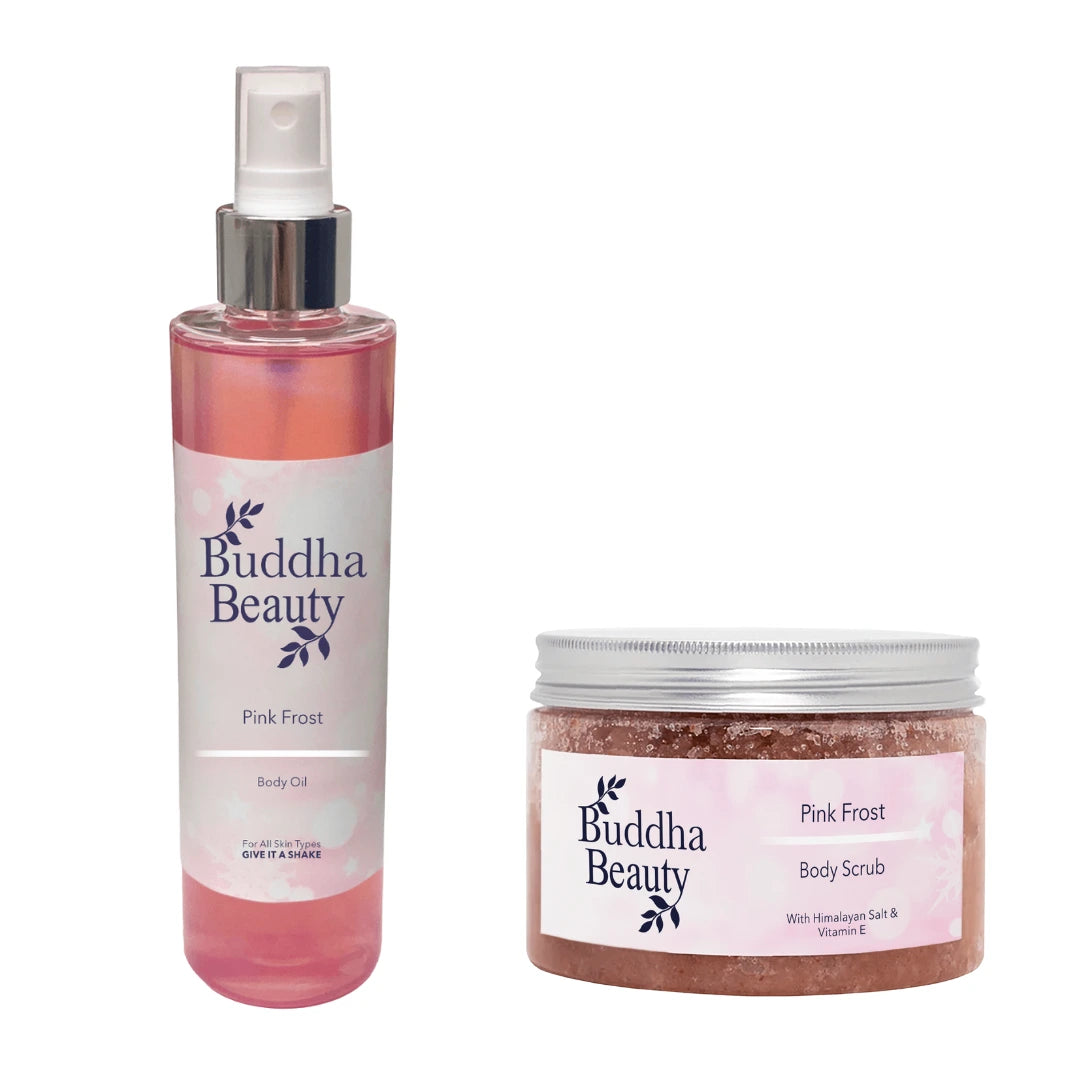 Pink Frost Scented Christmas Sets & Products | Buddha Beauty