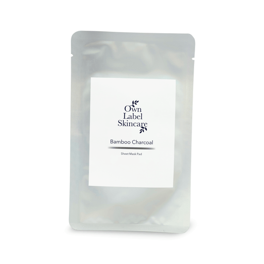 Bamboo Charcoal Sheet Mask | Own Label Skincare