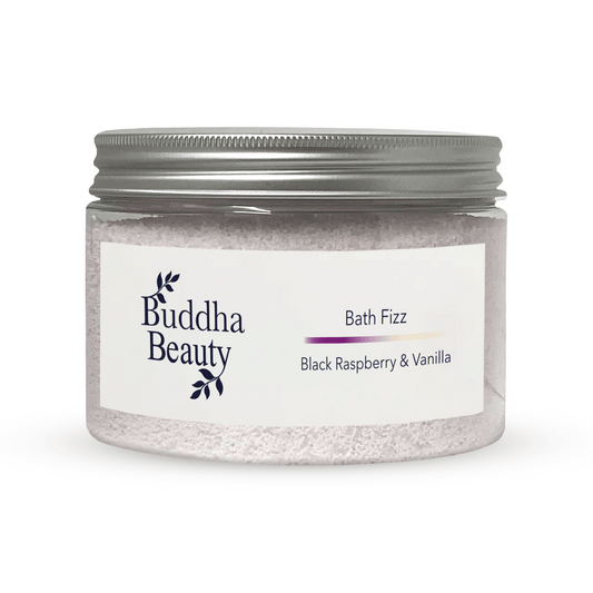 Black Raspberry & Vanilla Bath Fizz | Buddha Beauty Trade