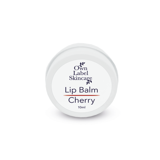 Own Label Skincare. Vegan Cherry Lip Balm