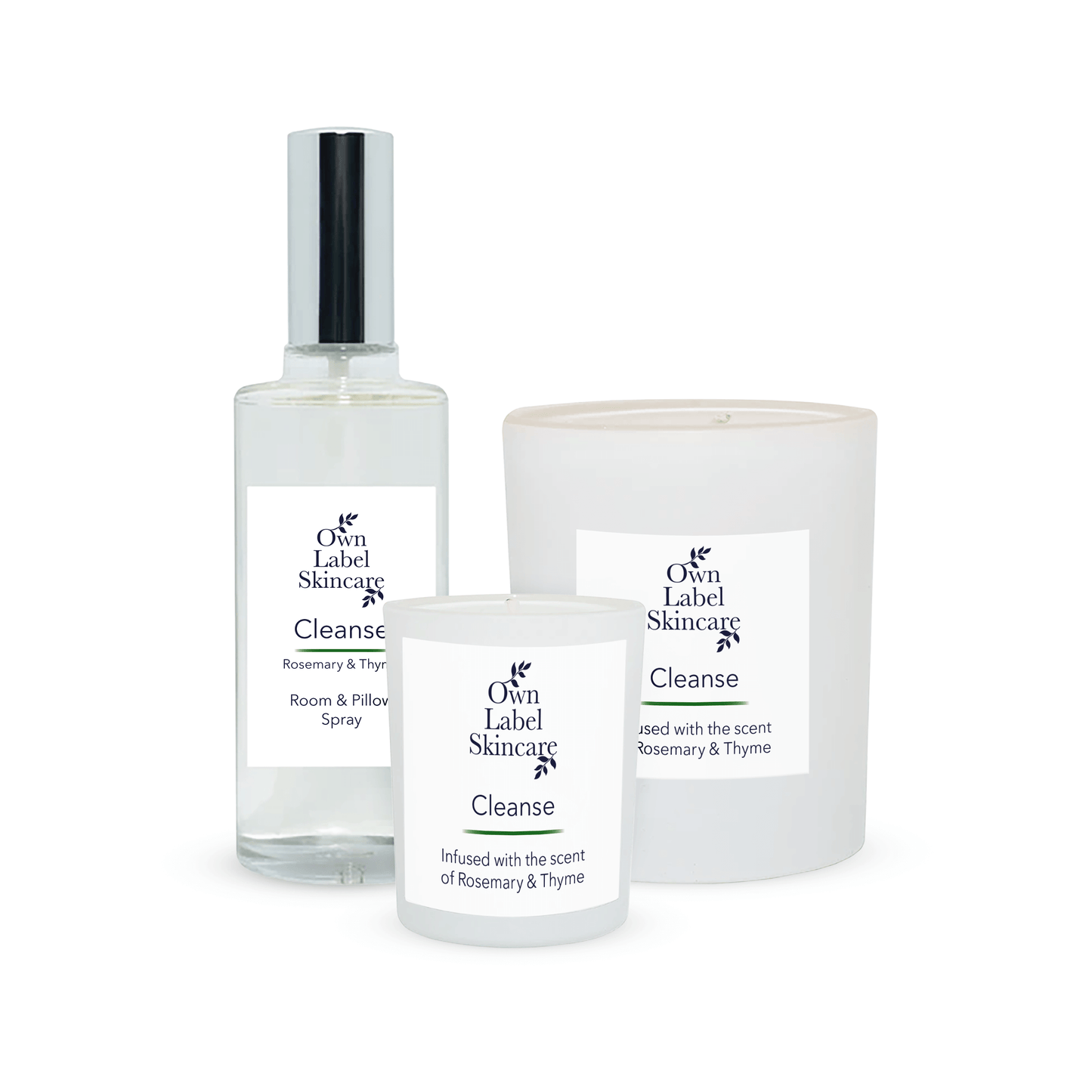 Cleanse - Rosemary & Thyme Room Collection (Limited Stock) | White Label Skincare