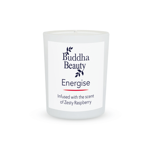 Energise - Raspberry Votive Candle | Buddha Beauty Trade