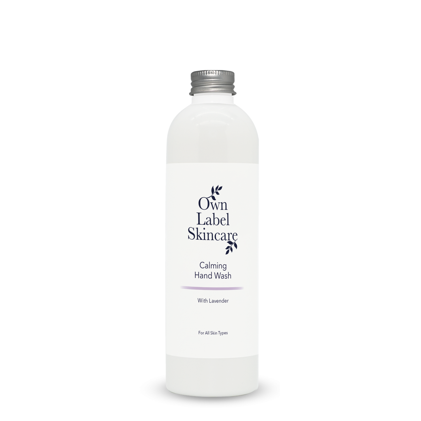 Calming Lavender Vegan Hand Wash. Own Label Skincare