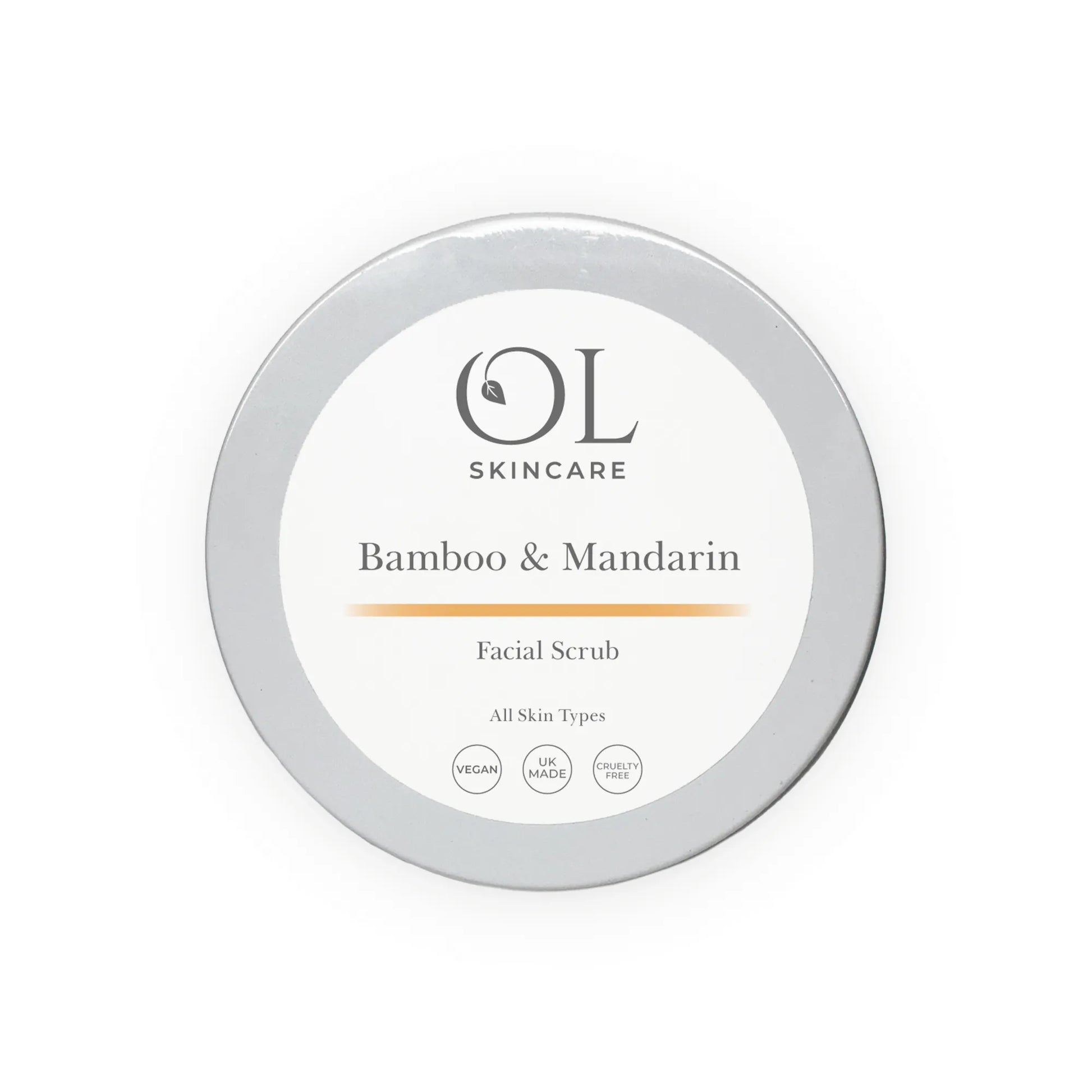 Bamboo & Mandarin Facial Scrub | White Label Skincare - ownlabelskincare