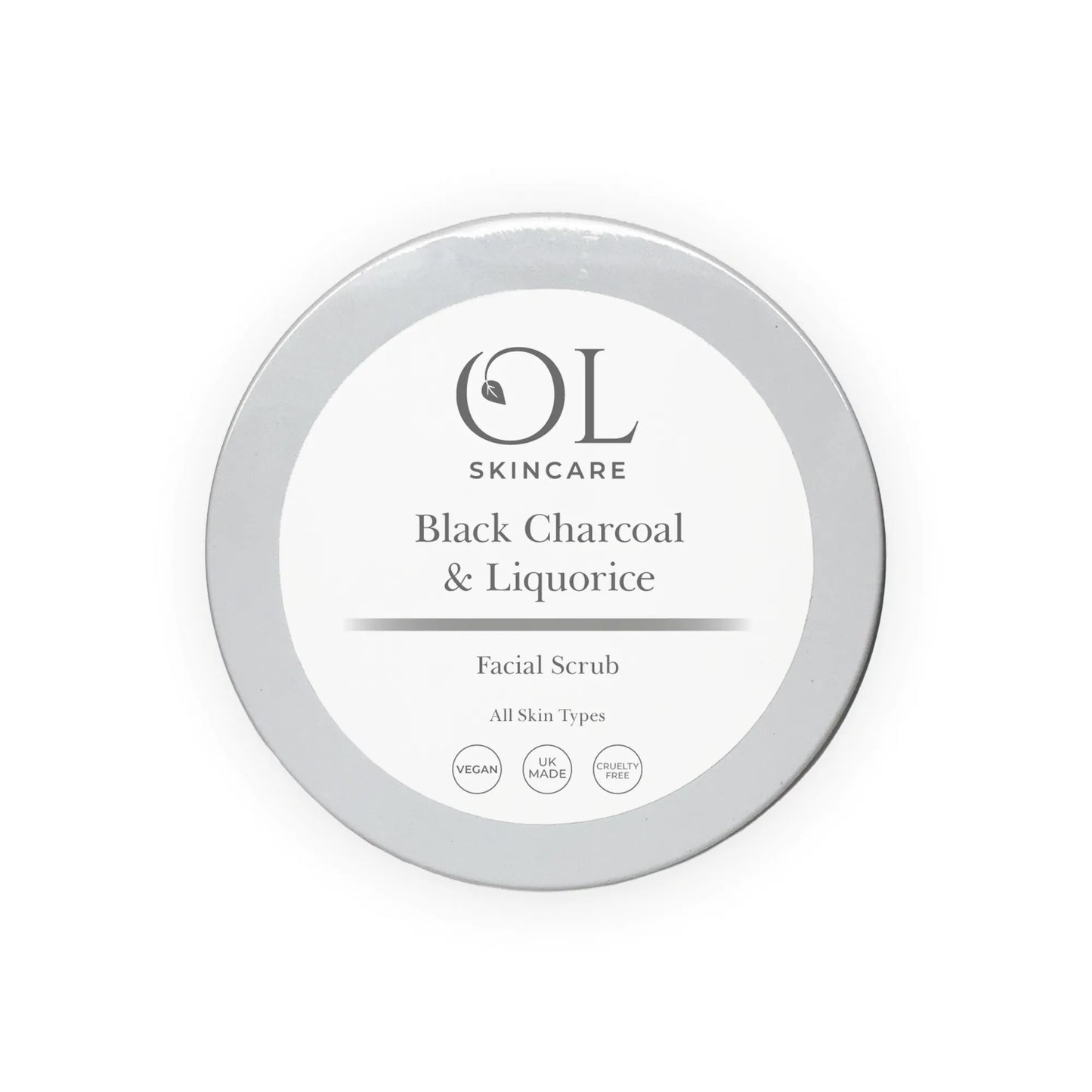 Black Charcoal & Liquorice Face Polish | White Label Skincare - ownlabelskincare
