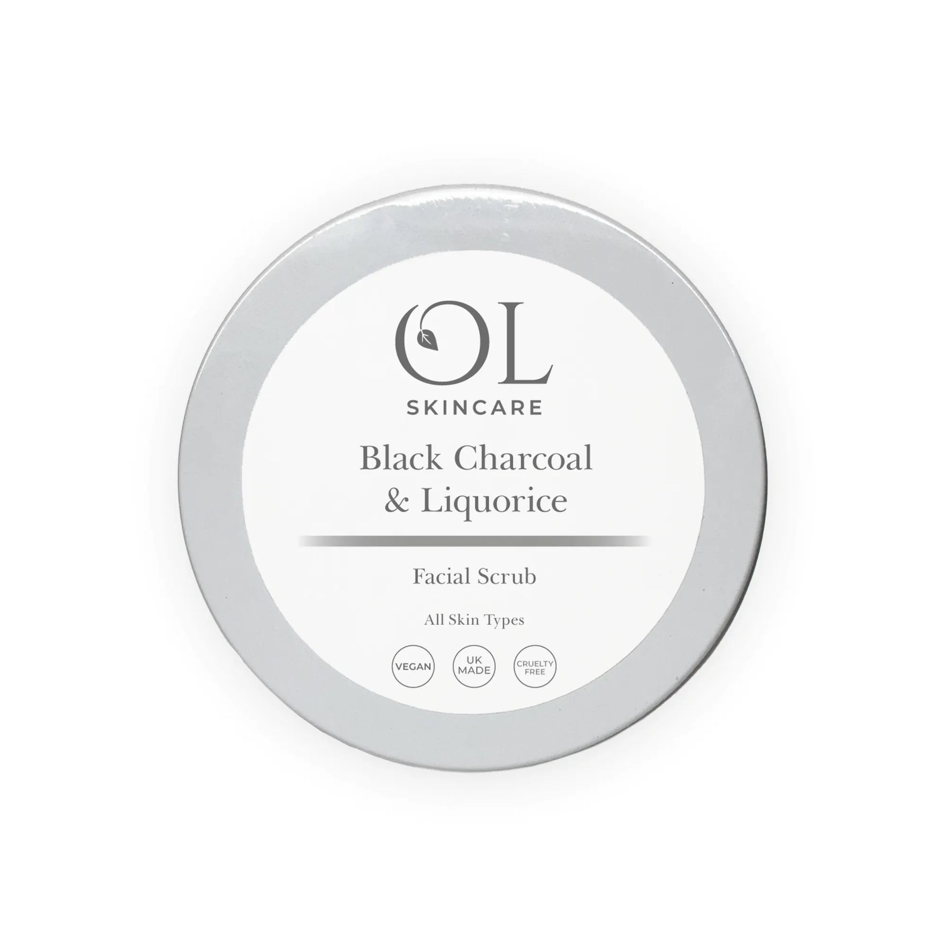 Black Charcoal & Liquorice Face Polish | White Label Skincare - ownlabelskincare