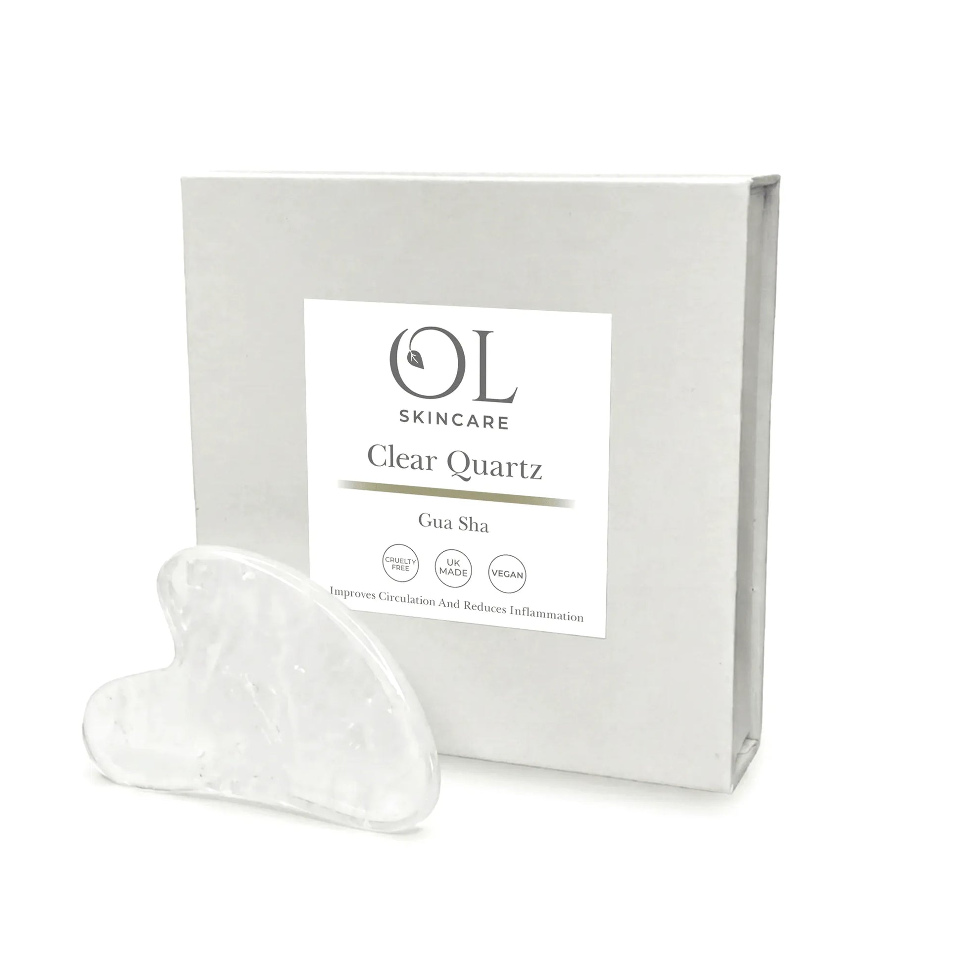 Clear Quartz Gua Sha - ownlabelskincare
