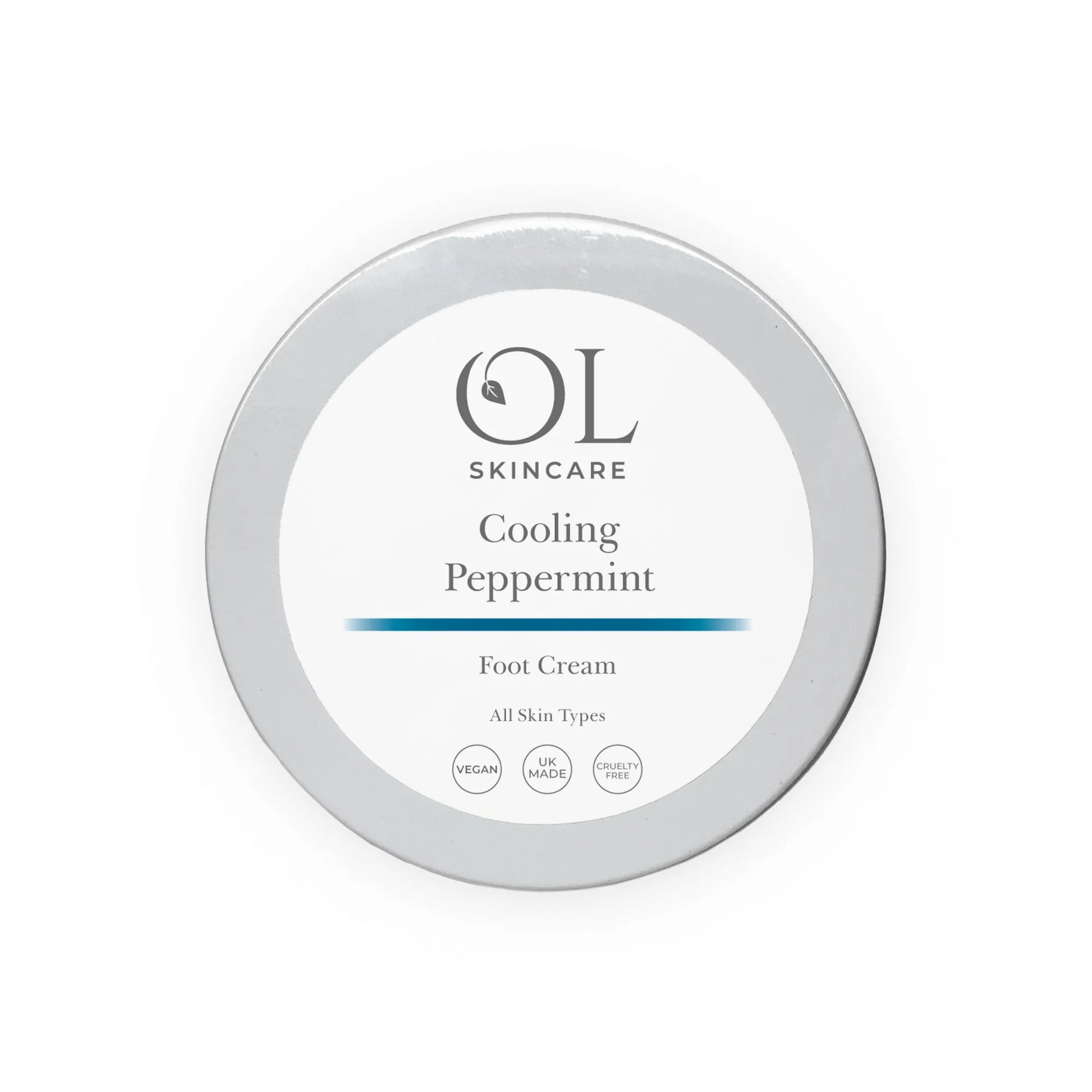 Cooling Foot Cream | Peppermint | White Label Skincare - ownlabelskincare