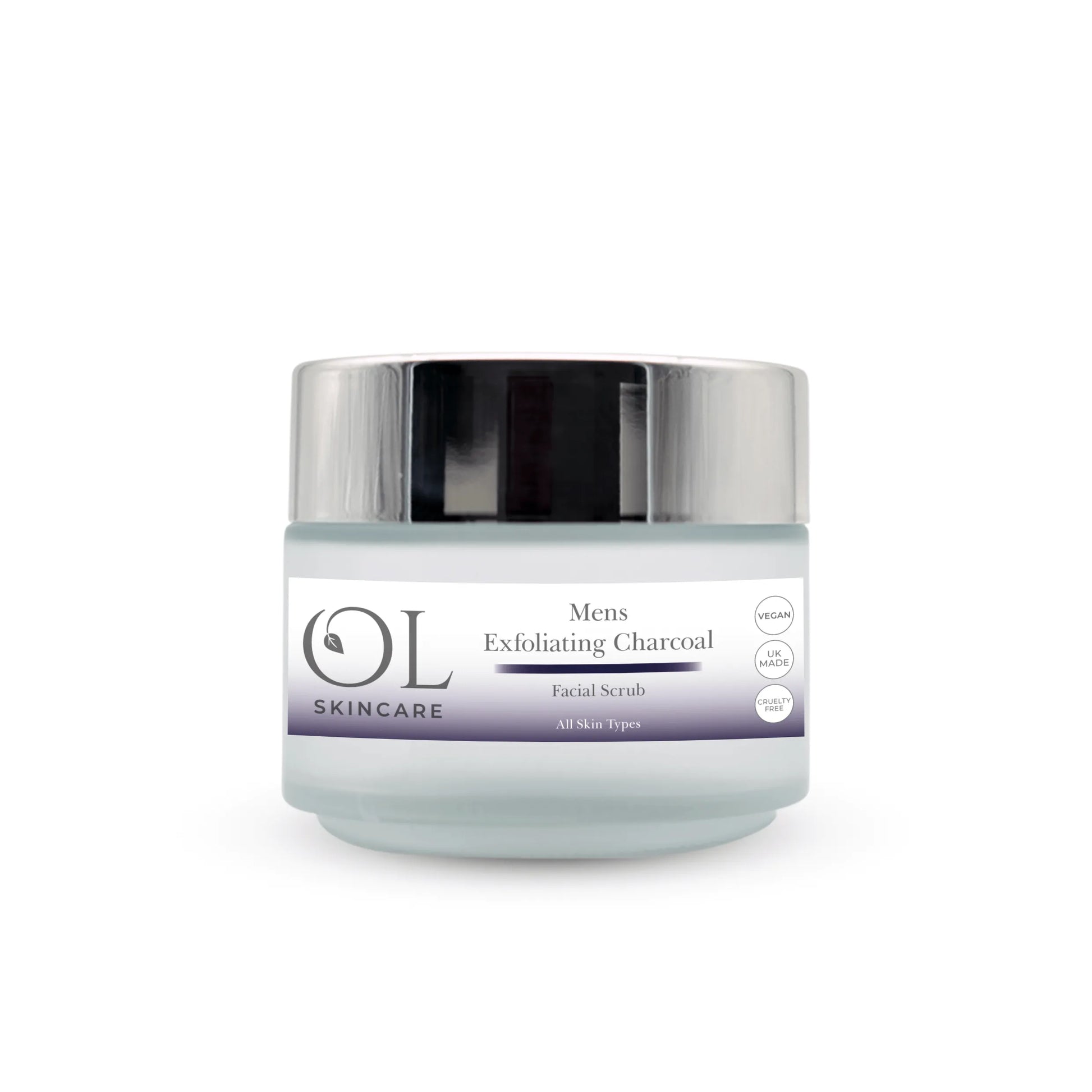 Mens Black Charcoal & Liquorice Facial Polish | Own Label Skincare - ownlabelskincare