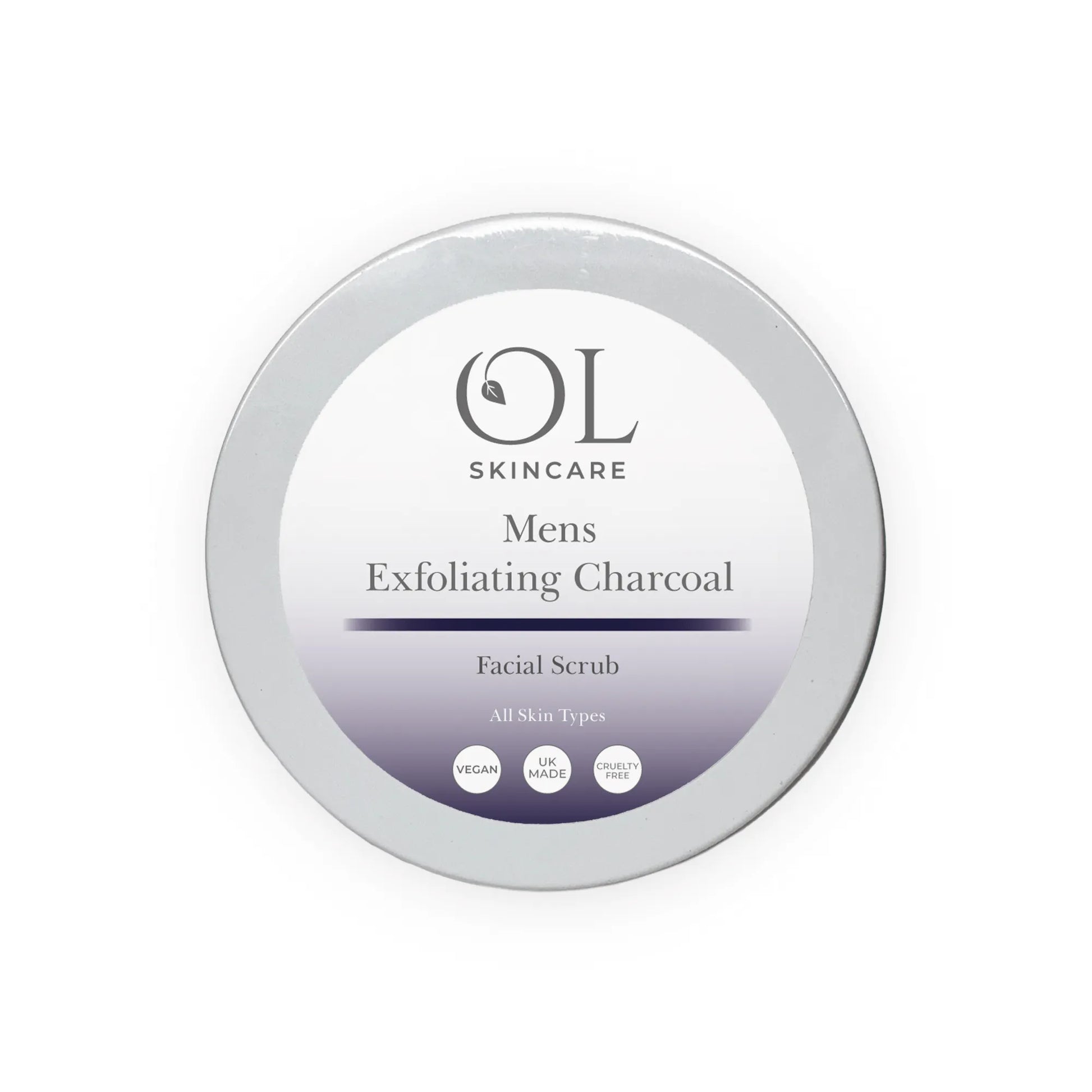 Mens Black Charcoal & Liquorice Facial Polish | Own Label Skincare - ownlabelskincare