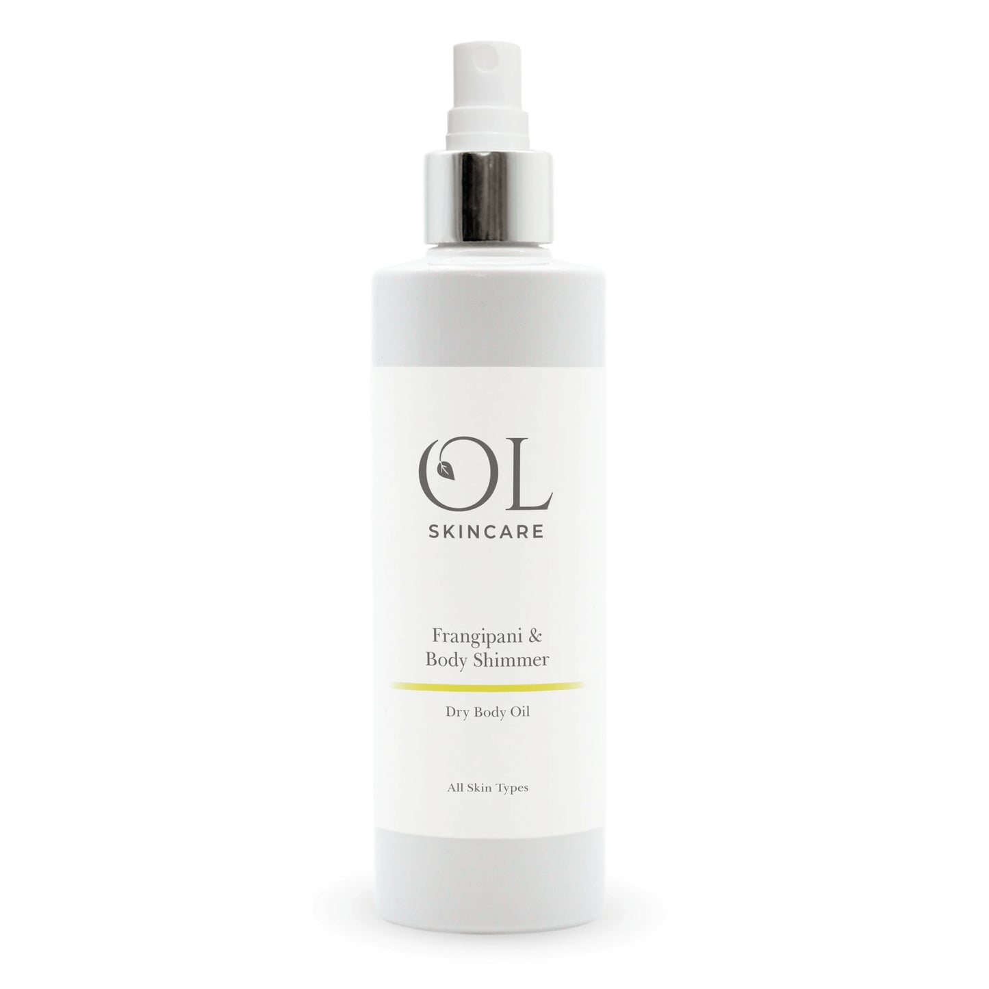 Frangipani Shimmer Dry Body Oil | White Label Skincare - ownlabelskincare
