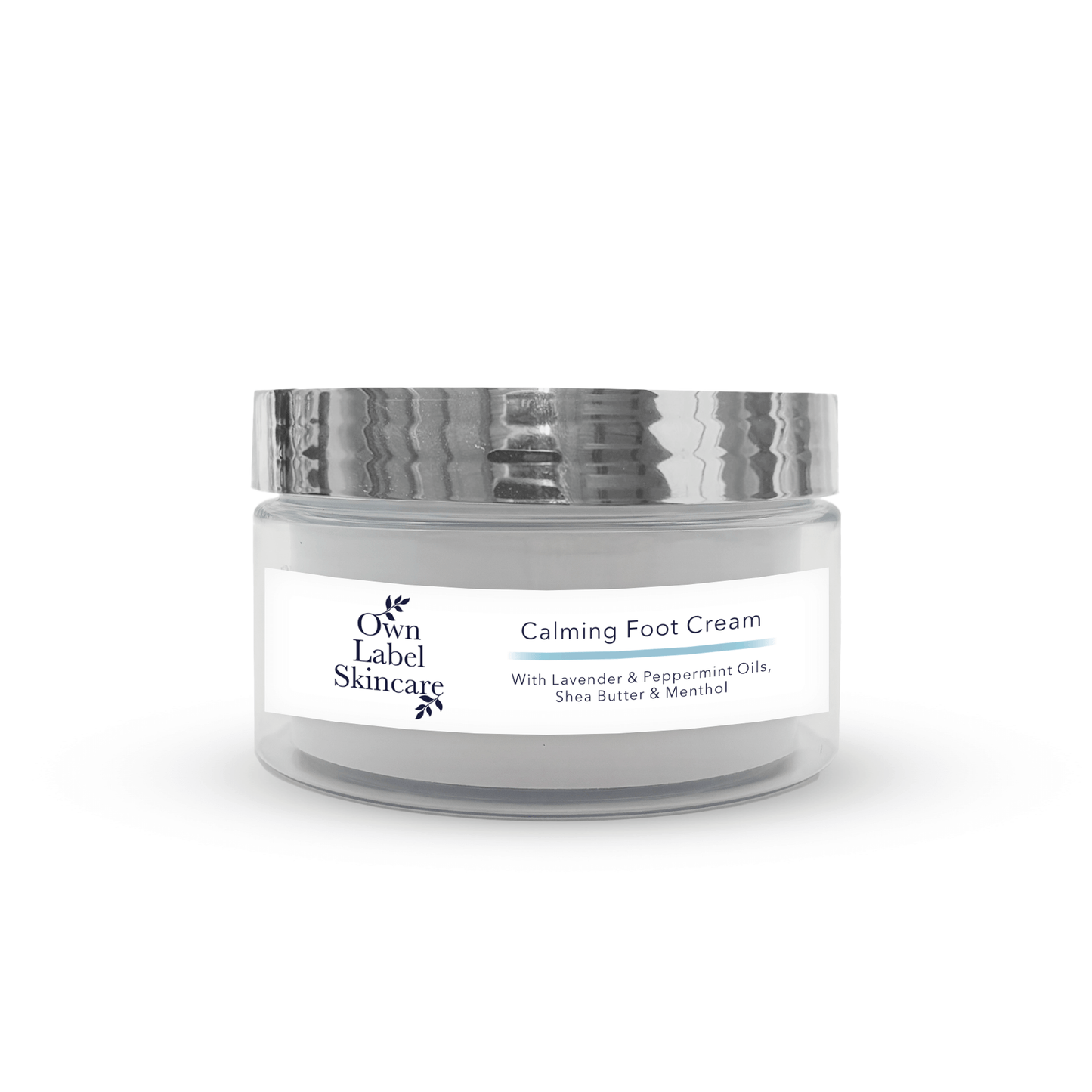 Calming Foot Cream | Lavender & Mint | White Label Skincare - 