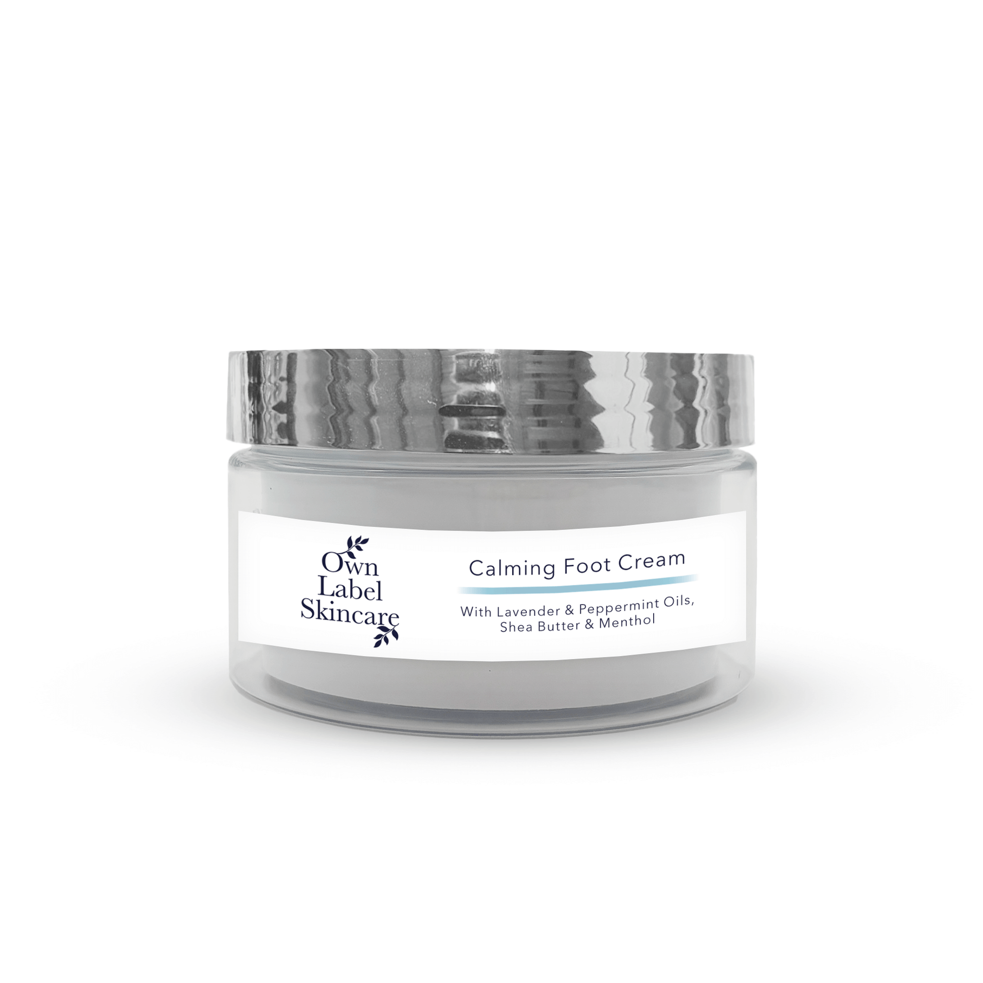 Calming Foot Cream | Lavender & Mint | White Label Skincare - 