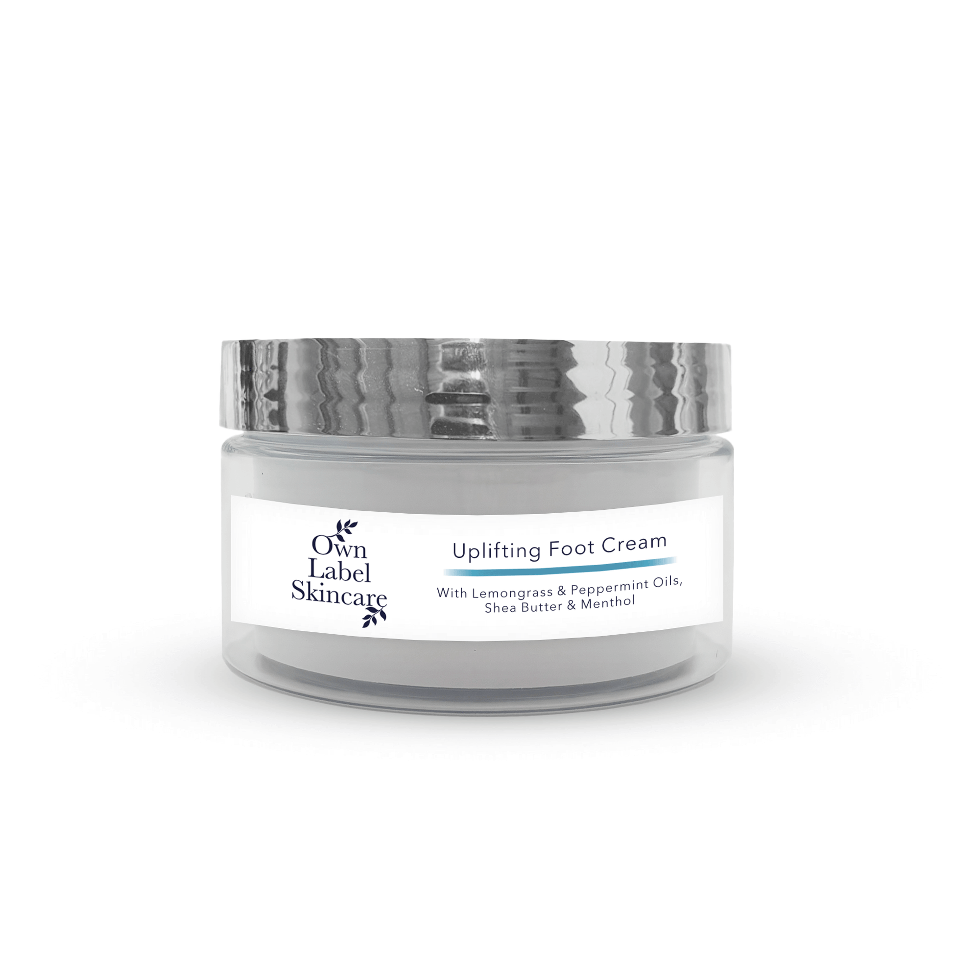 Uplifting Foot Cream | Lemongrass & Mint | White Label Skincare - ownlabelskincare