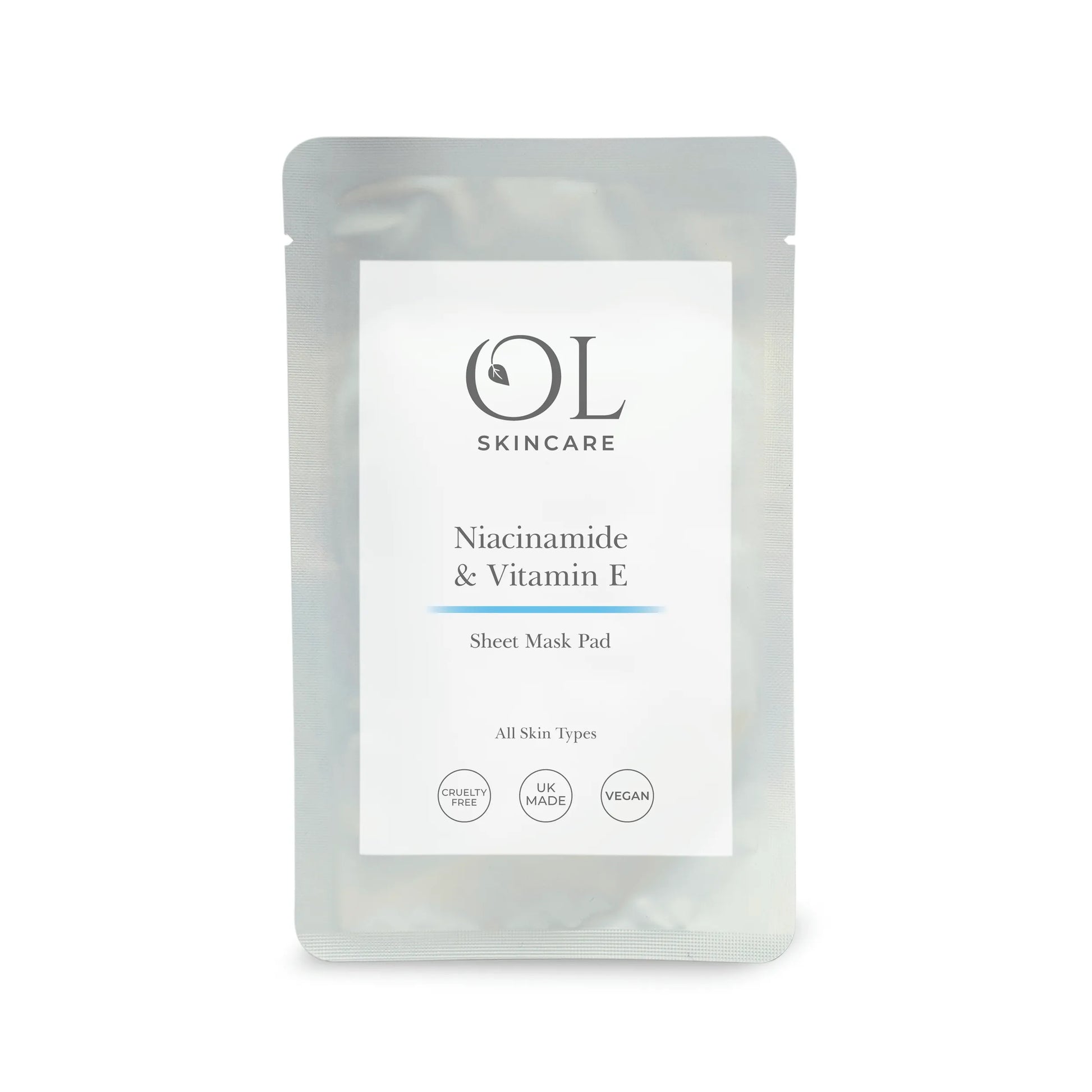 Niacinamide & Vitamin E Sheet Mask | Own Label Skincare
