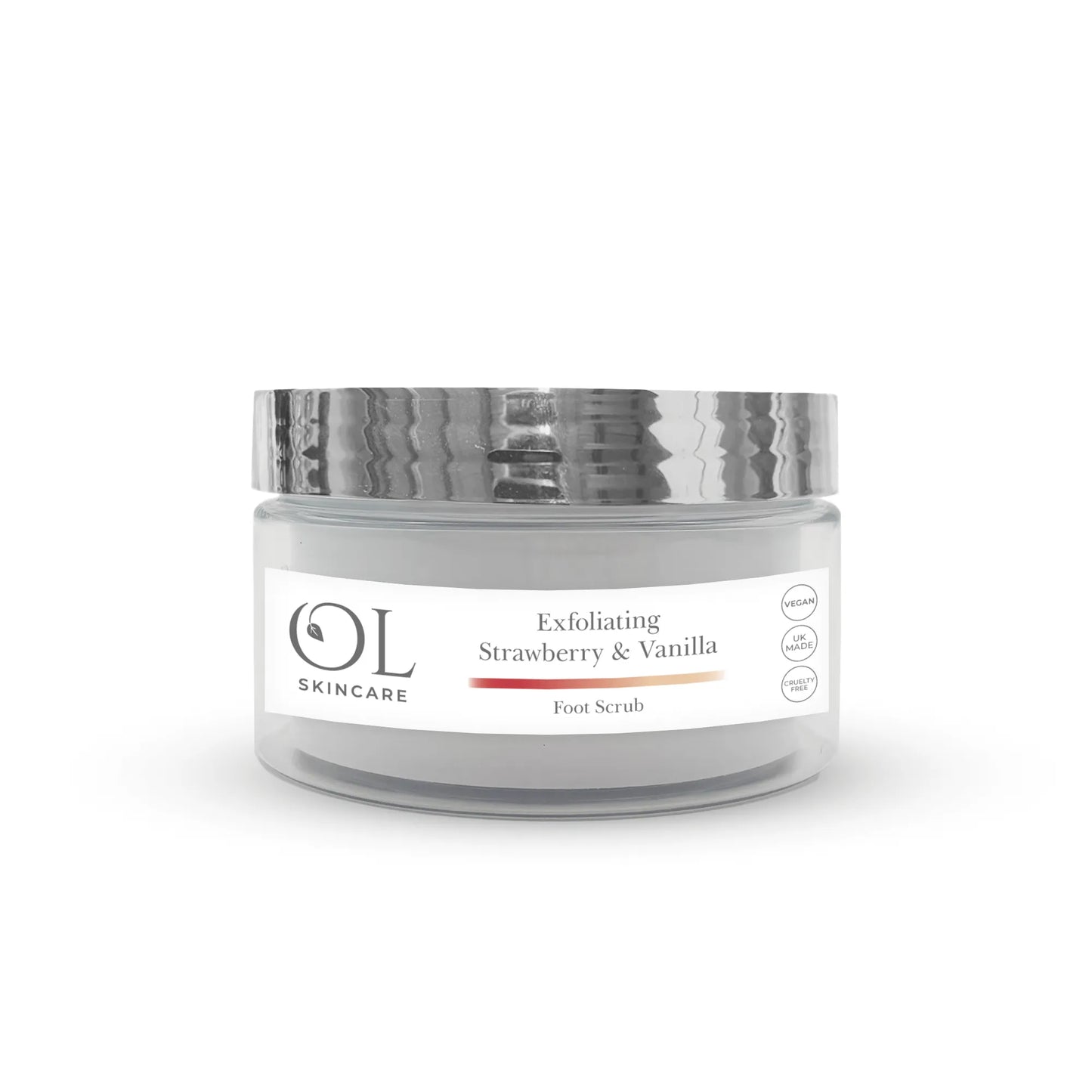 Strawberry & Vanilla Foot Scrub | Own Label - ownlabelskincare