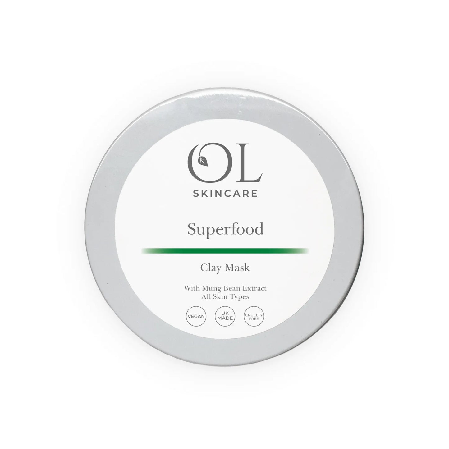 Superfood Mung Bean Clay Mask | Restorative | White Label Skincare - ownlabelskincare