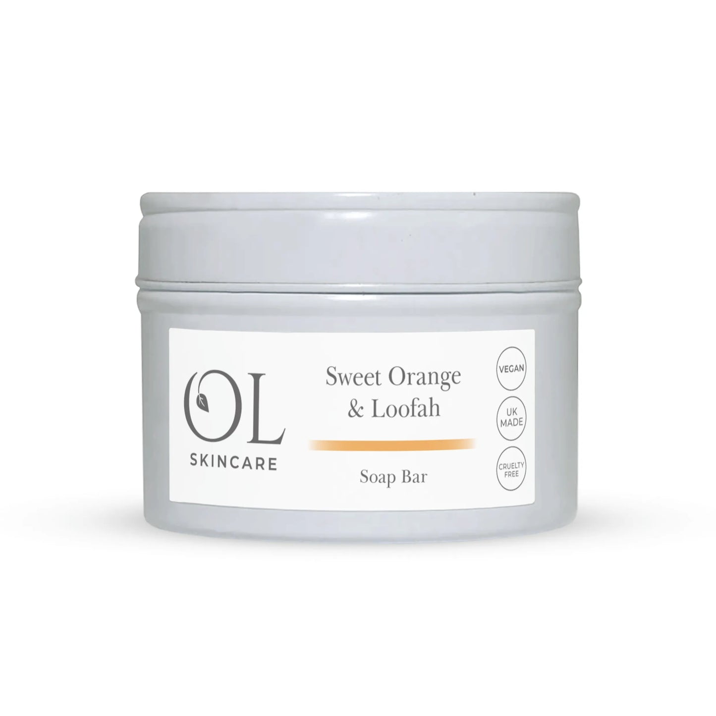 Sweet Orange & Loofah Soap | White Label Skincare - ownlabelskincare