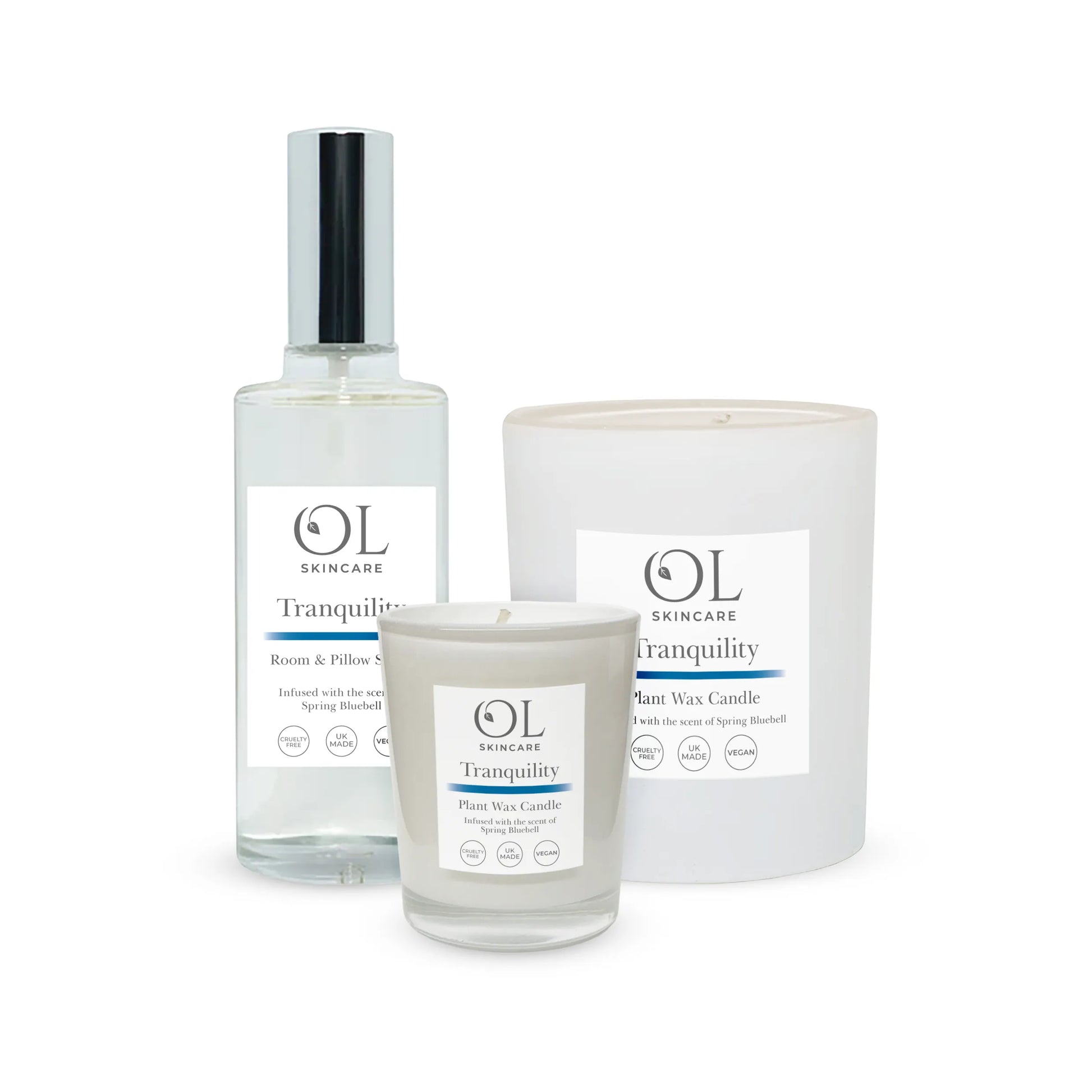 Tranquillity - Spring Bluebell Room Collection (Limited Stock) | White Label Homeware - ownlabelskincare